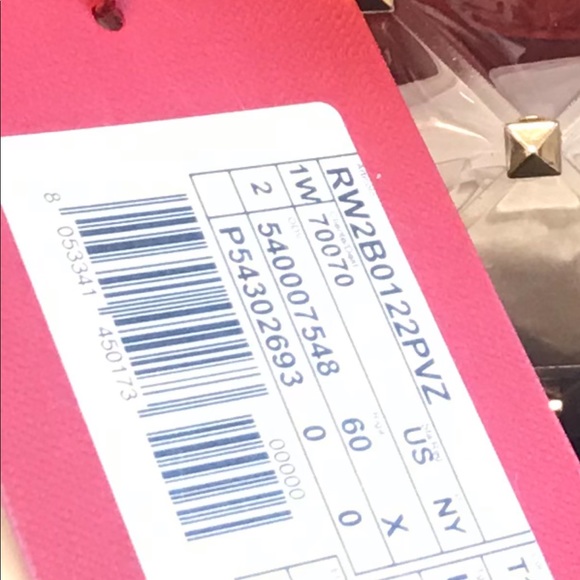 NEW VALENTINO PLEXI ROCKSTUD SPIKE BAG MEDIUM - Picture 6 of 7